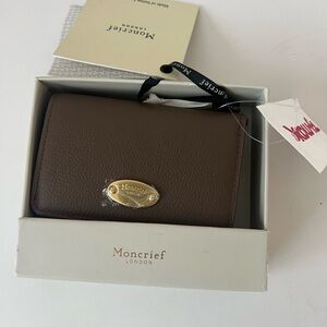 Moncrief London Earth Leather Wallet